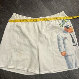 Vintage - Used Camel Cigarette Shorts - One Size Fits All - White